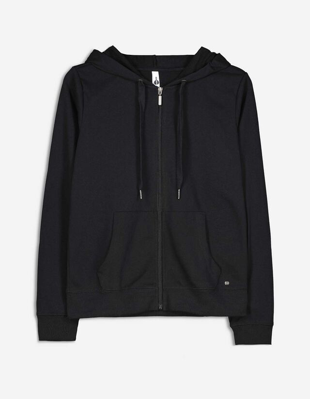 Sweatjacke - einfarbig