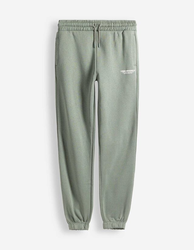 Jogginghose - Relaxed Fit - dunkelgr&uuml;n