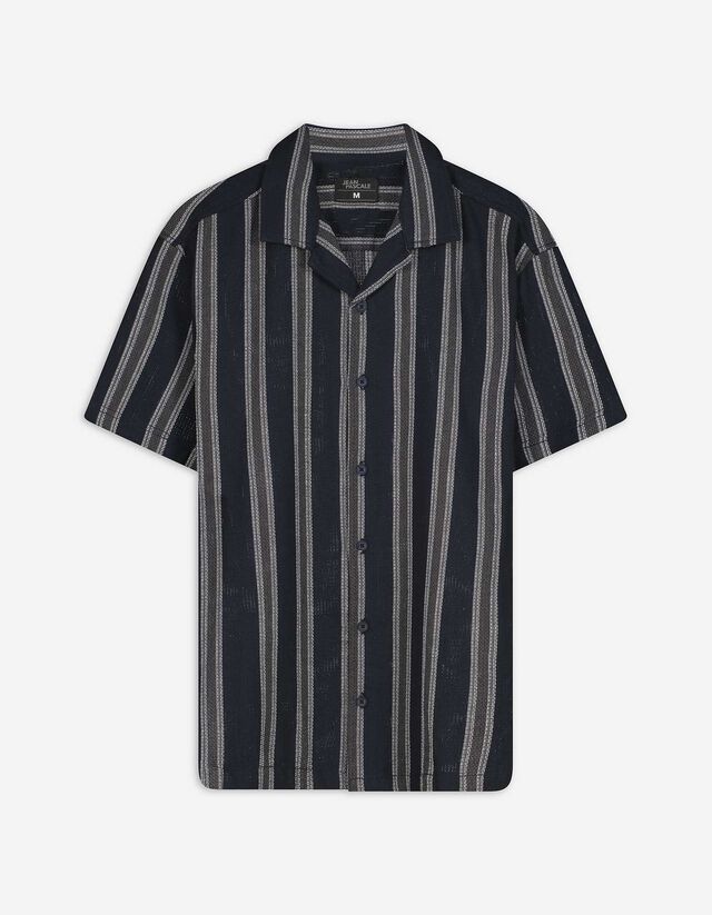 Hemd - Streifen - dunkelblau