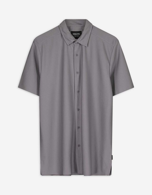 Hemd - einfarbig - beige