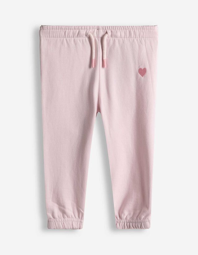 Jogginghose - Baumwolle - rosa