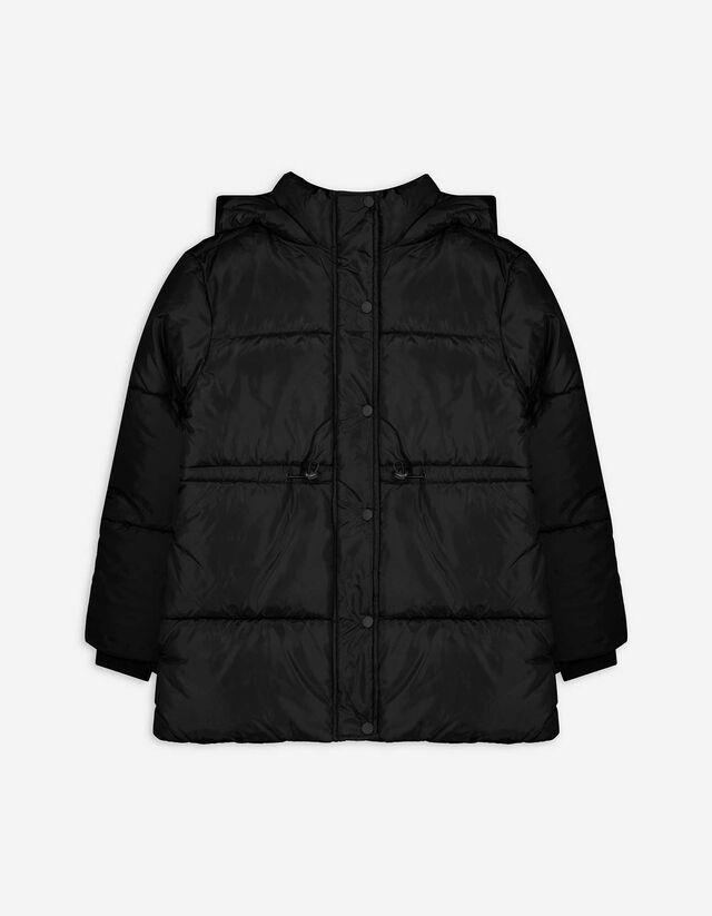 Jacke - Tunnelzug auf Taillenh&ouml;he - schwarz