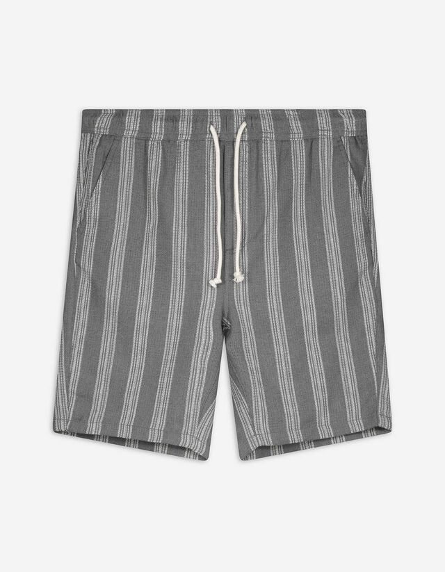 Shorts - Streifen - gr&uuml;n