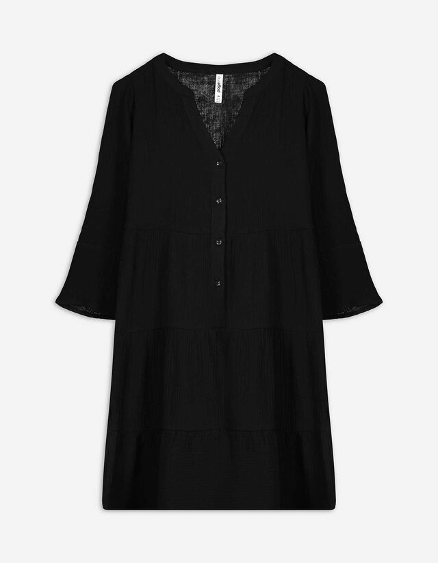 Kleid - A-Shape - schwarz