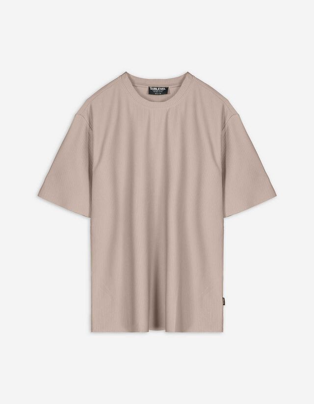 T-Shirt - Oversized Fit - beige