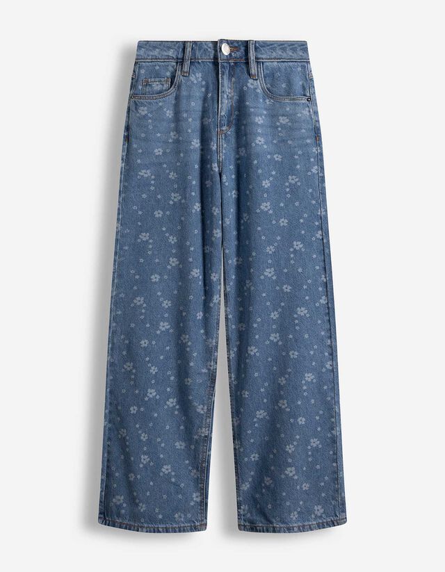 Jeans - Weites Bein - hellblau