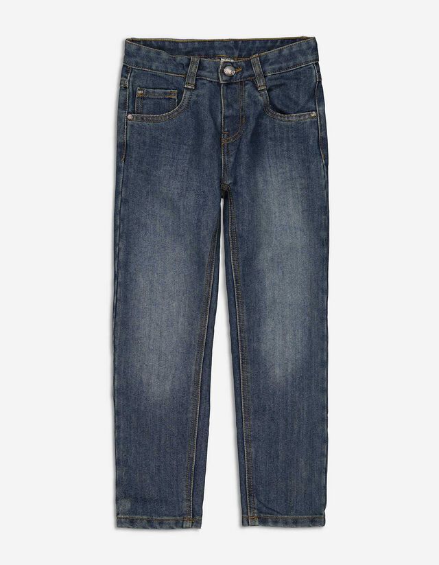 Jeans - Wascheffekte - dunkelblau