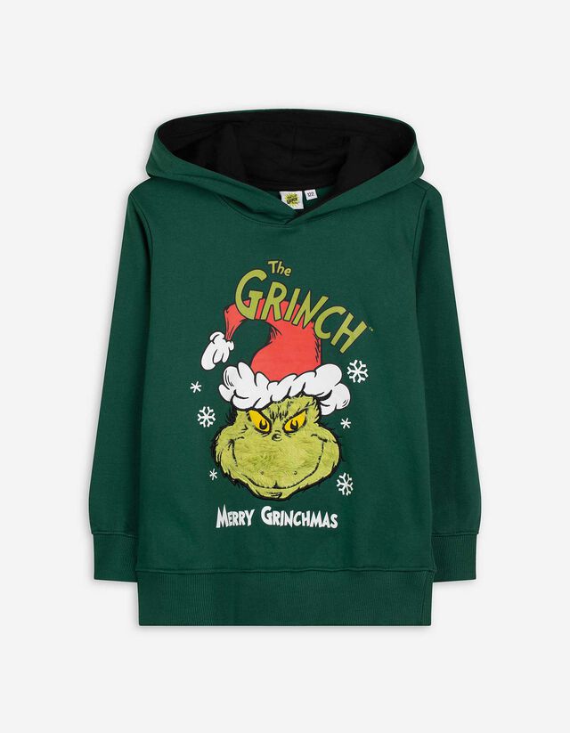 Hoodie - Grinch - dunkelgr&uuml;n
