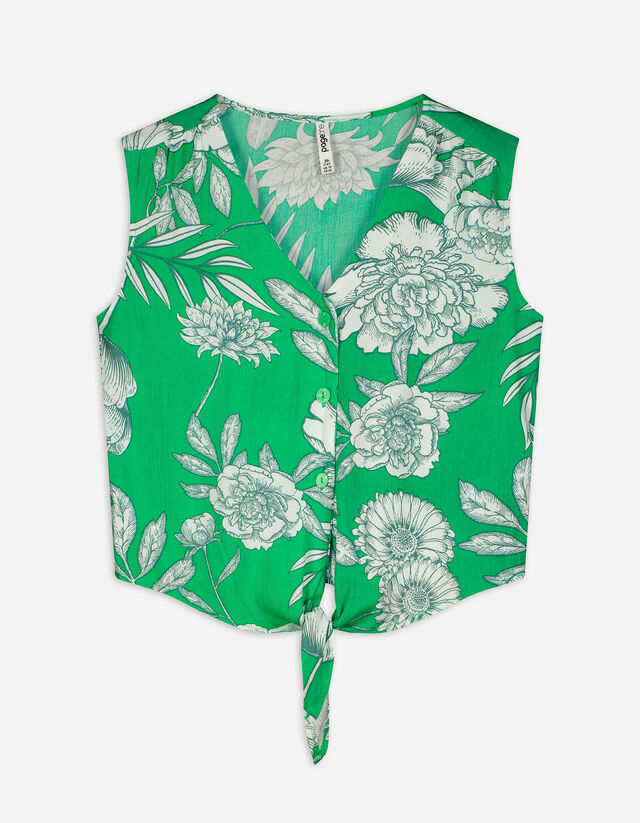 Blusenshirt - Knotendetail