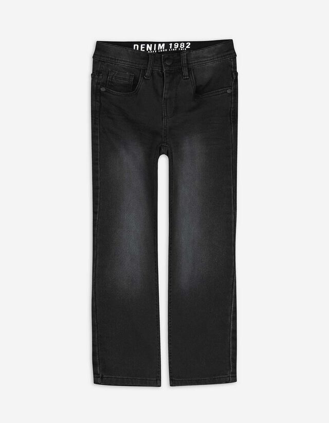 Jeans - Used-Look - schwarz