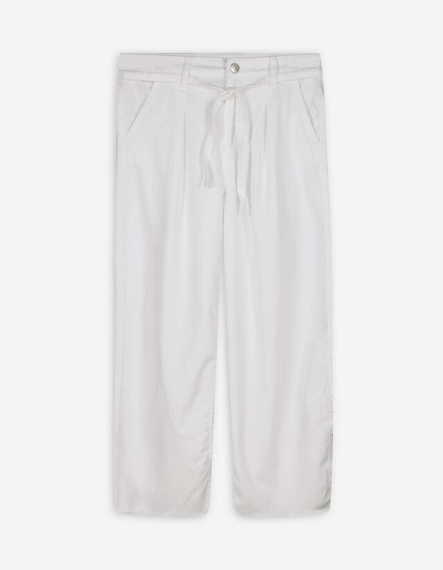 Basic Jeans - Bleached-Denim - wei&szlig;