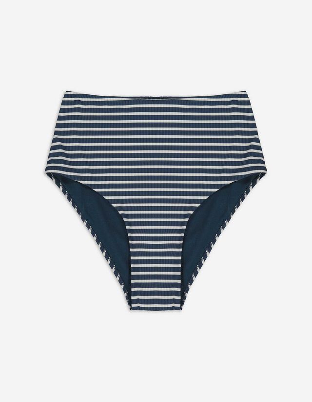 Bikinislip - Gerippt - dunkelblau