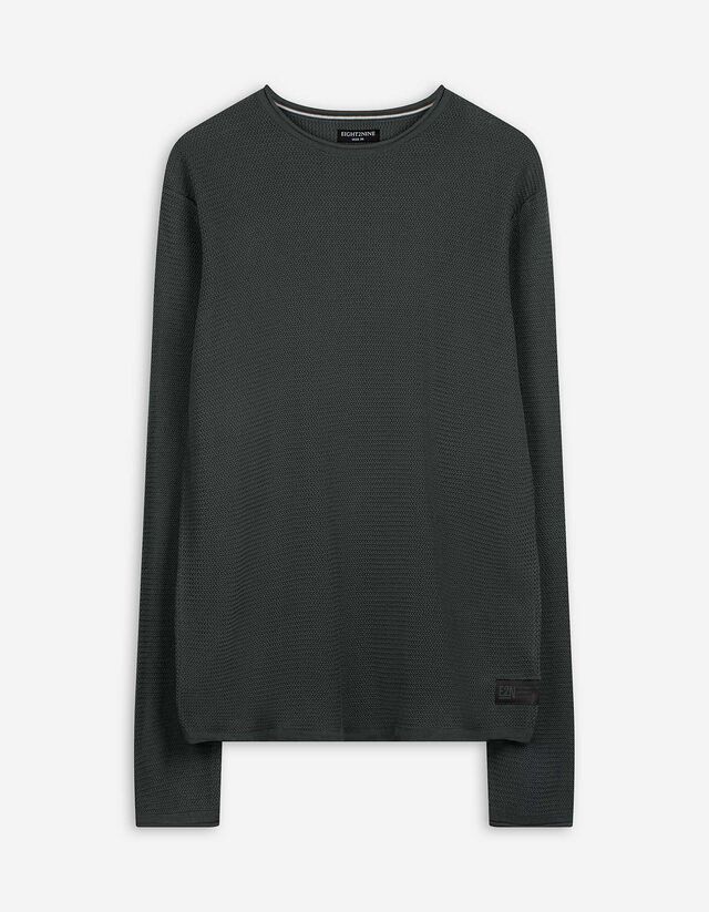 Pullover - Strick - dunkelgr&uuml;n