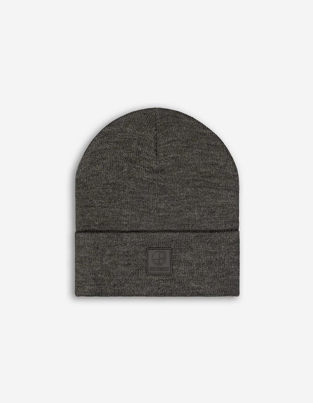 M&uuml;tze - Umschlag - dunkelgrau