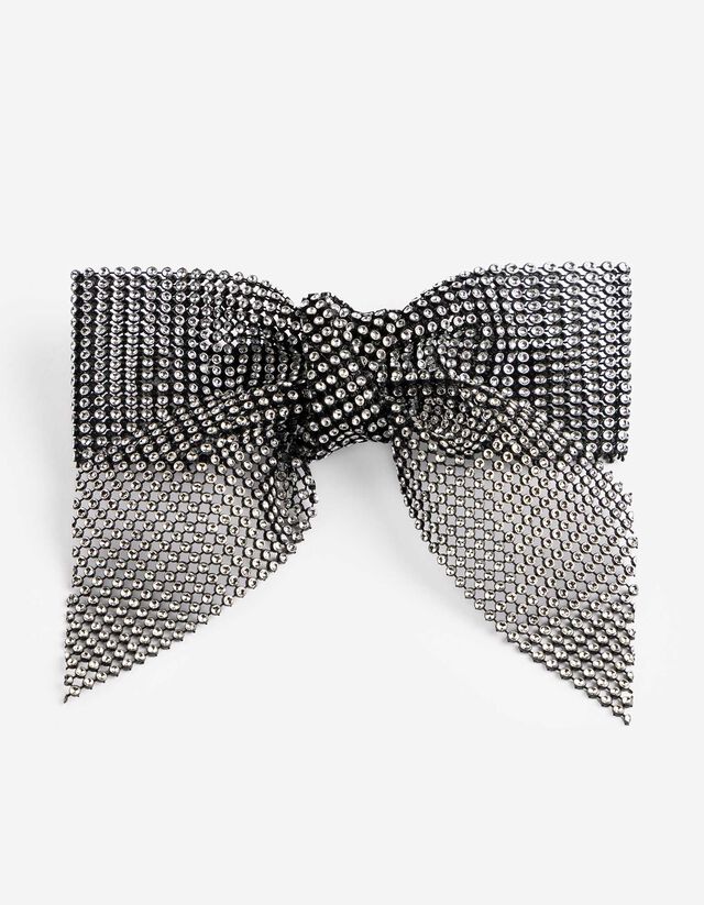 Haarklammer - Schleifen - schwarz