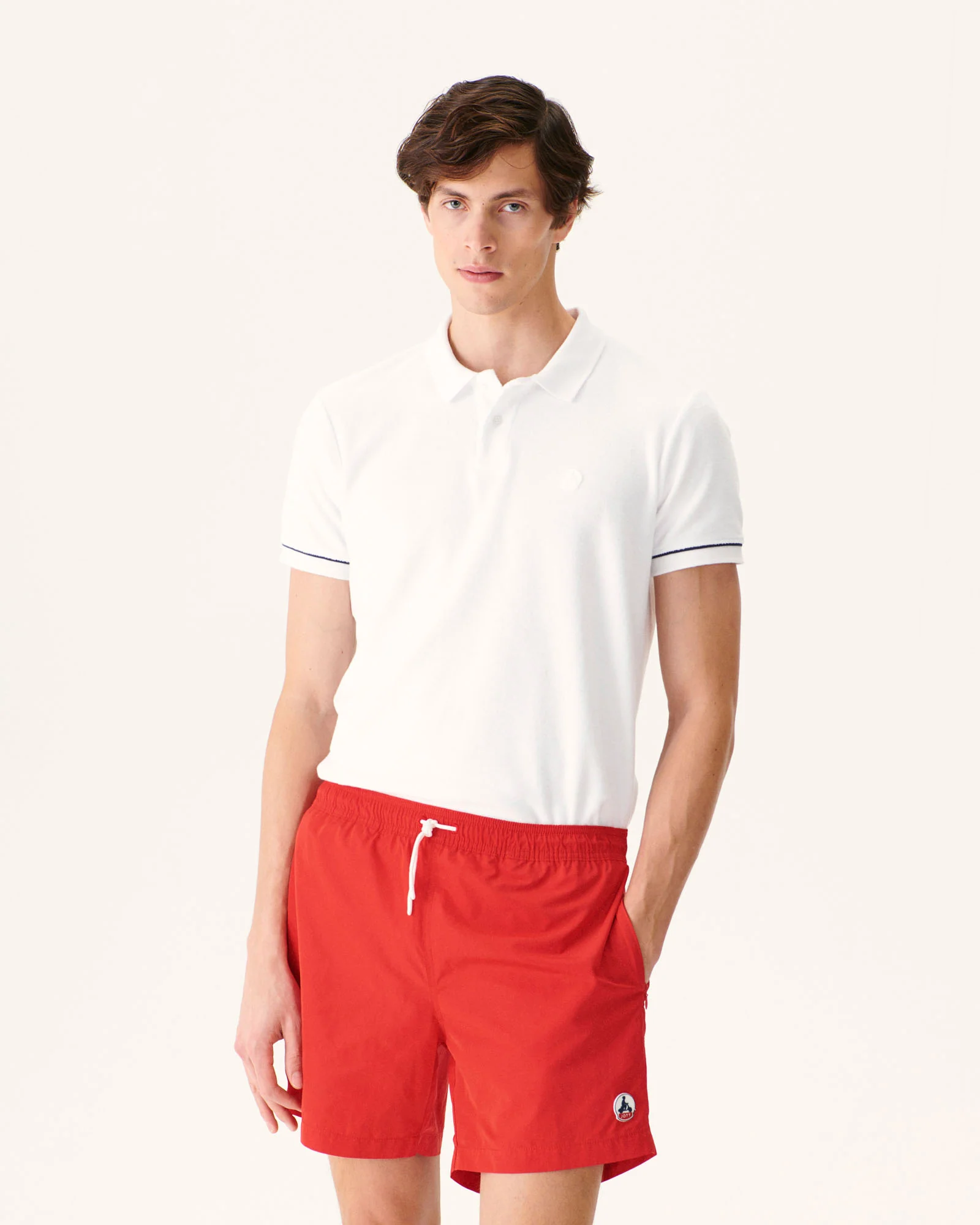 Swim shorts Bright red Biarritz