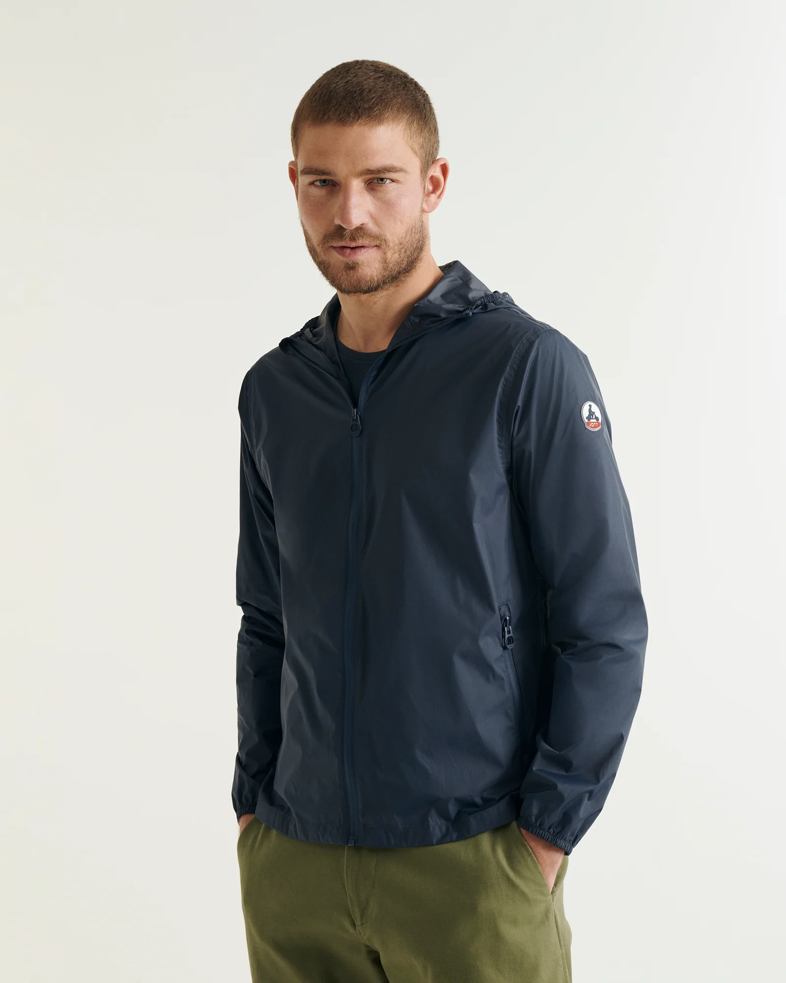 Marine Derry packable raincoat