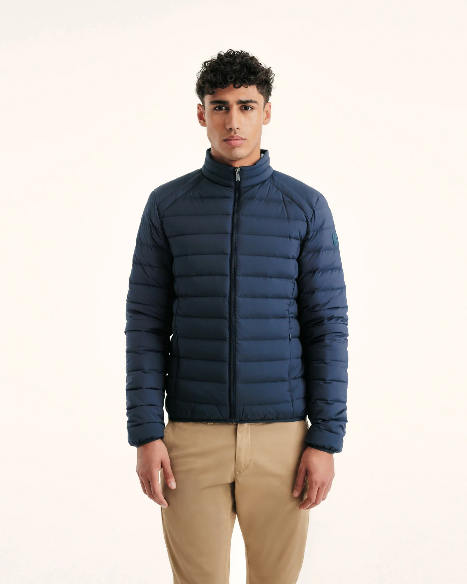 Down jacket light stretch Marine Aragon