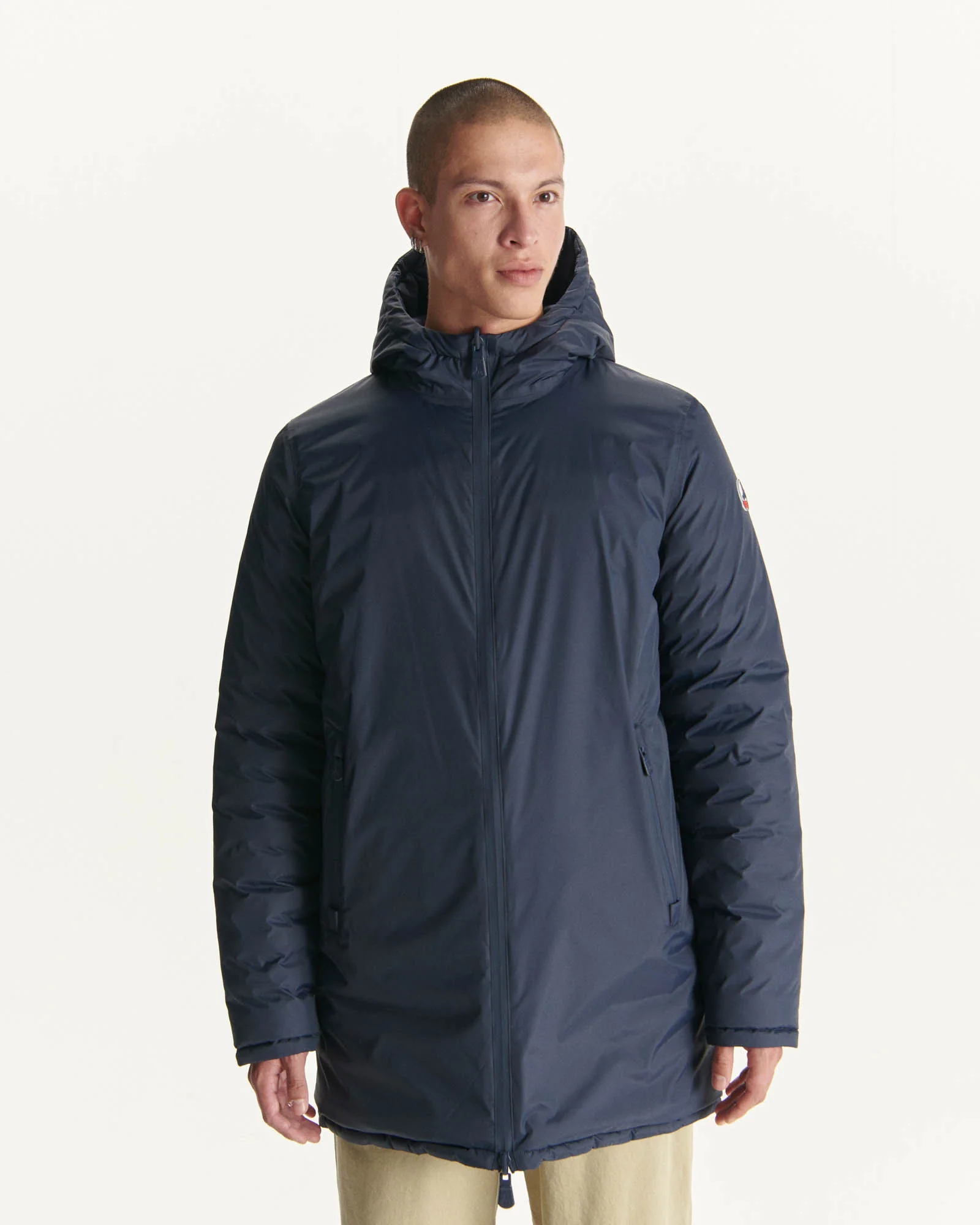Navy Amsterdam reversible down jacket