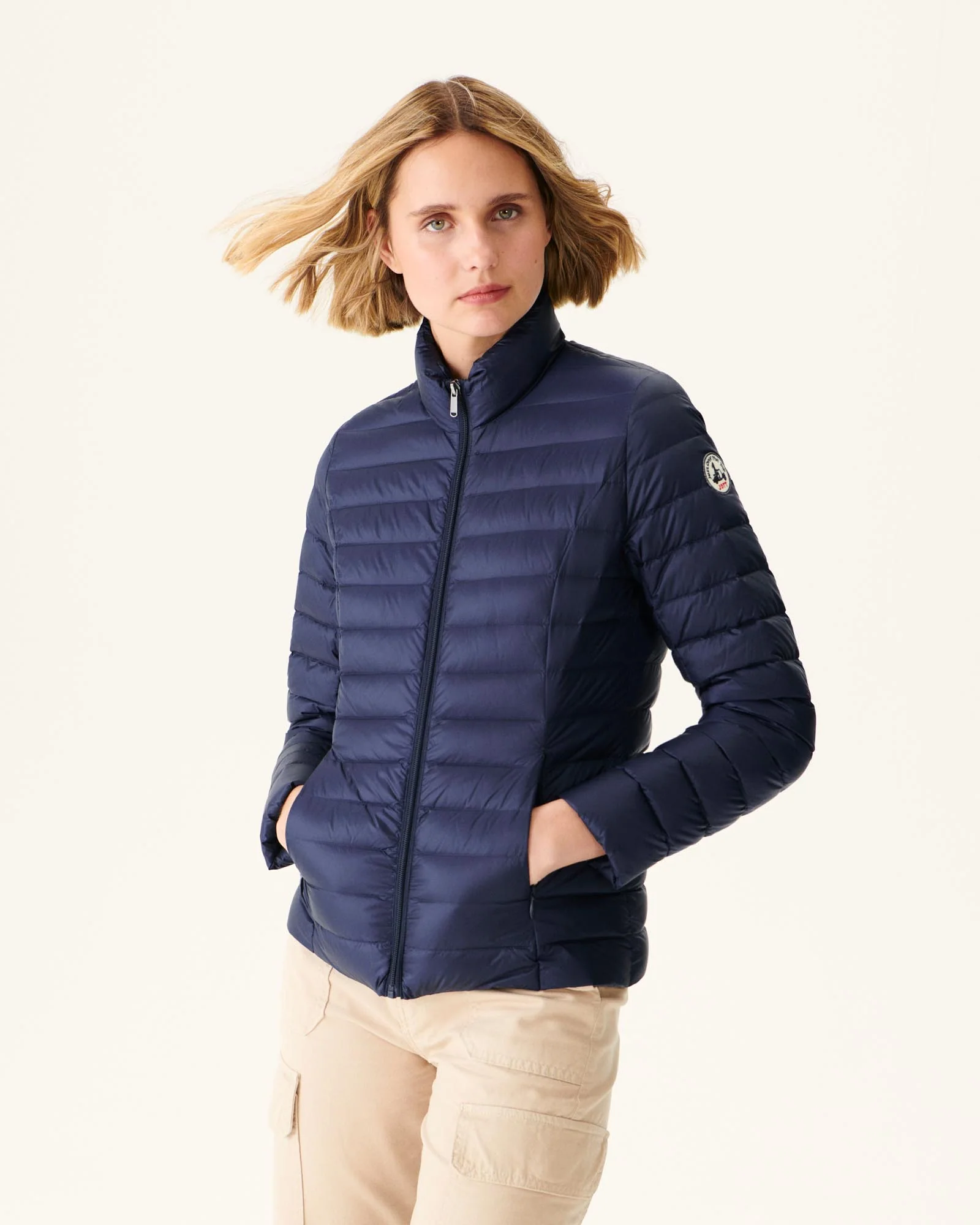 Marine Cha lightweight down jacket