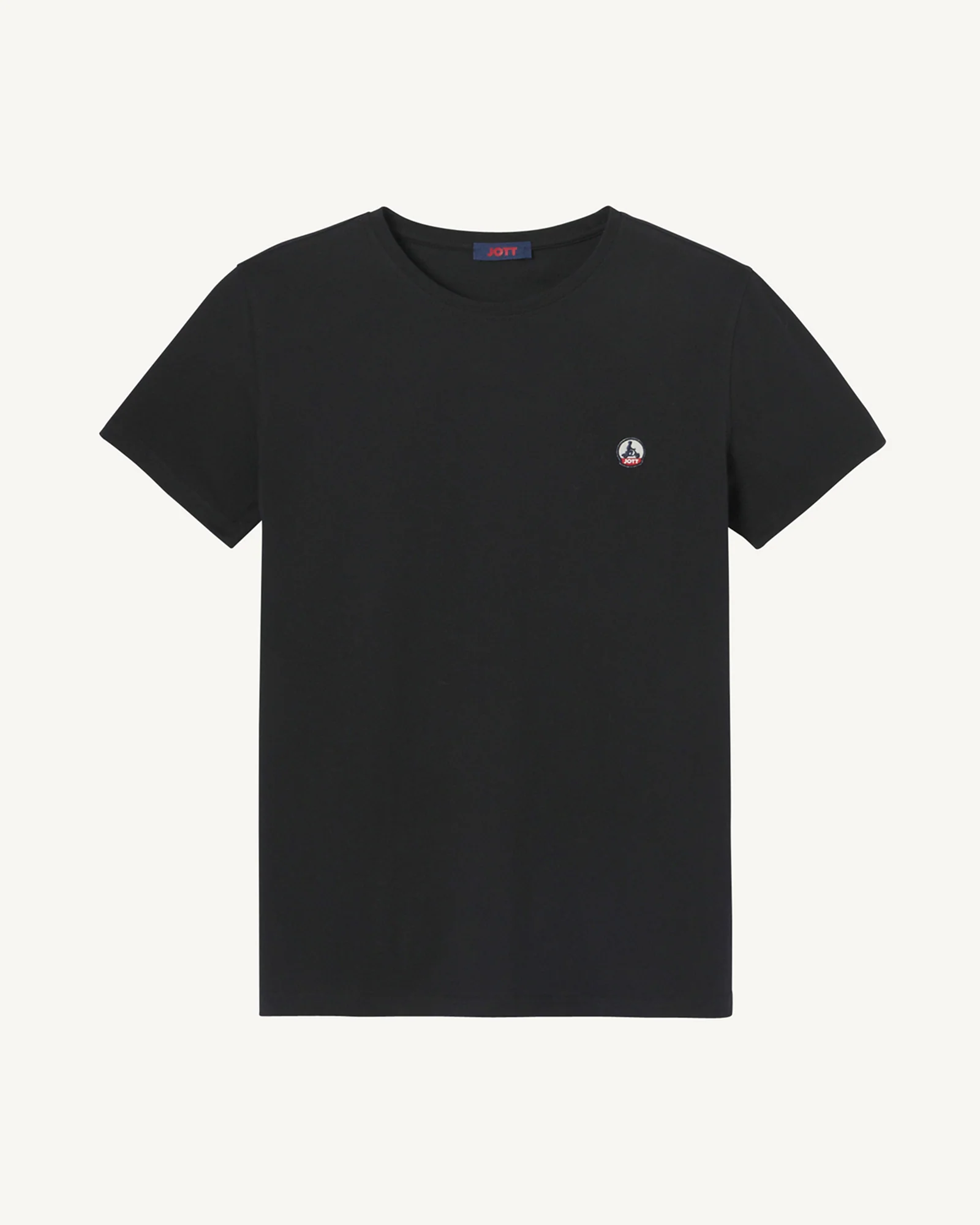 Organic cotton t-shirt Black Pietro