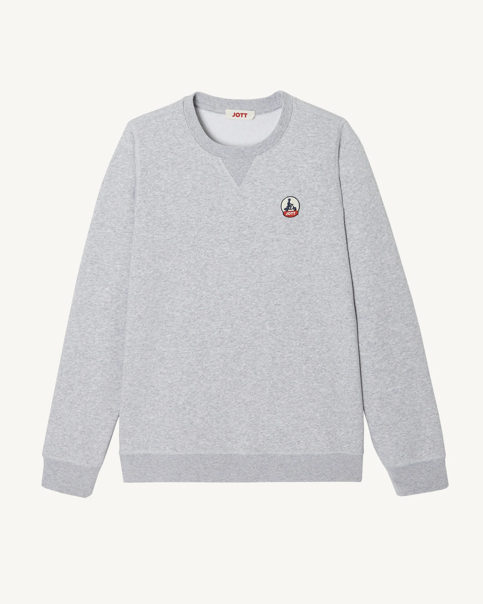 Organic cotton sweatshirt Heather gray Elvas