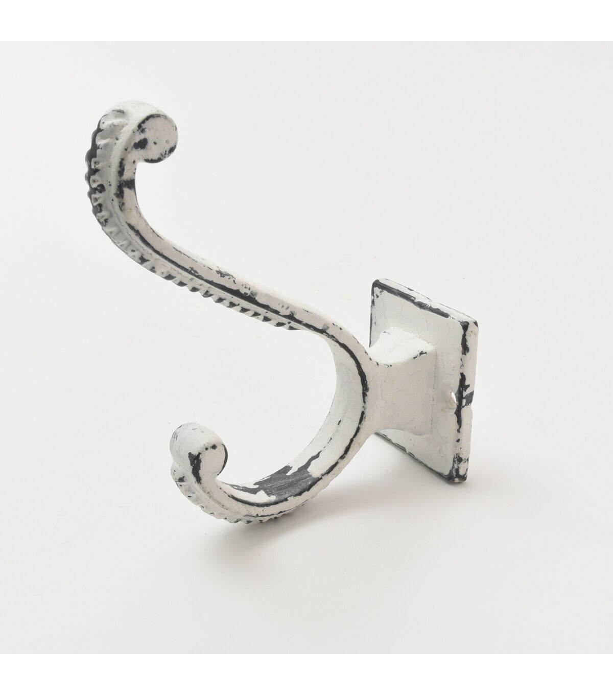 Dritz Home Metal Traditional Wall Hook White