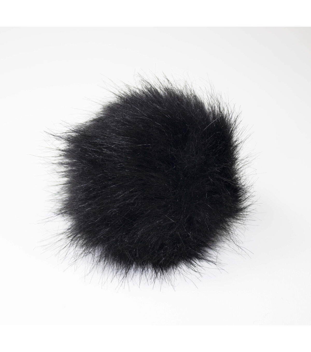5 Black Faux Fur Clearance Pom by K+C