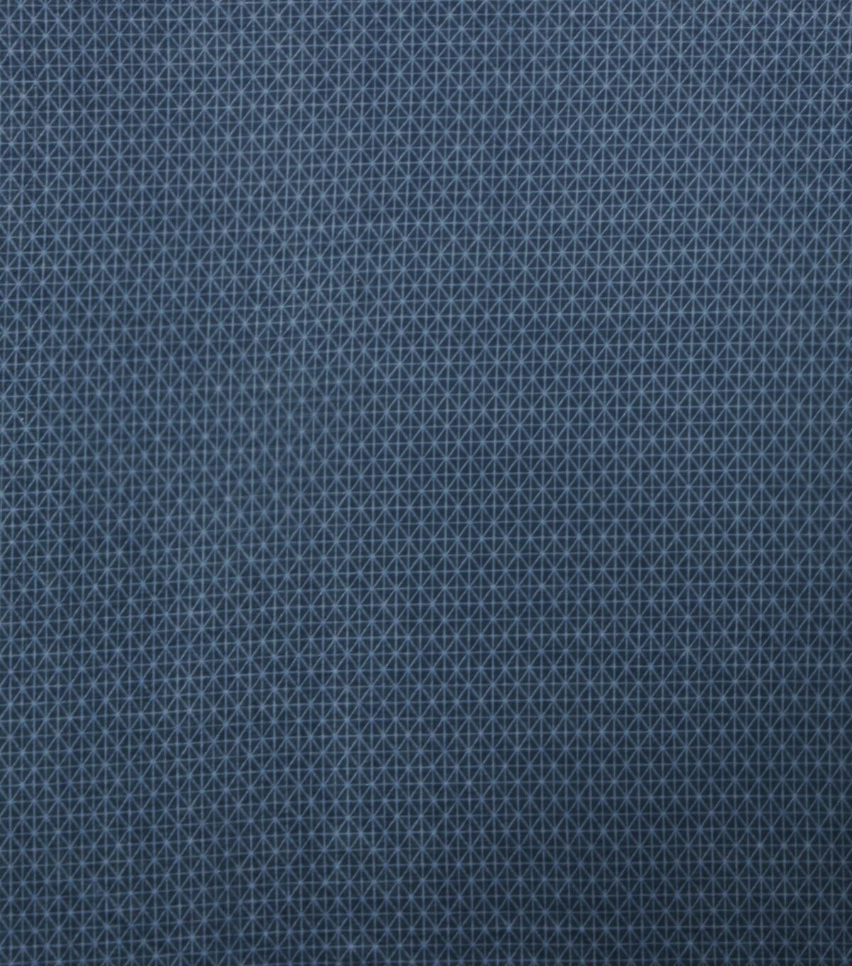 Blue Geometric Super Snuggle Flannel Fabric