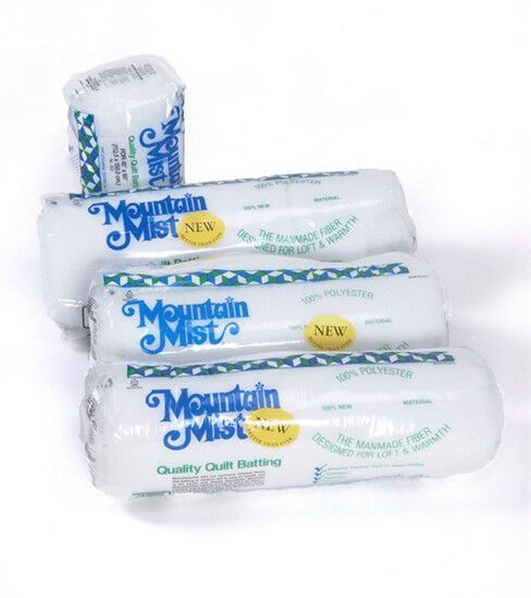 Mountain Mist Polyester Quilt Batting Full Size 81X96