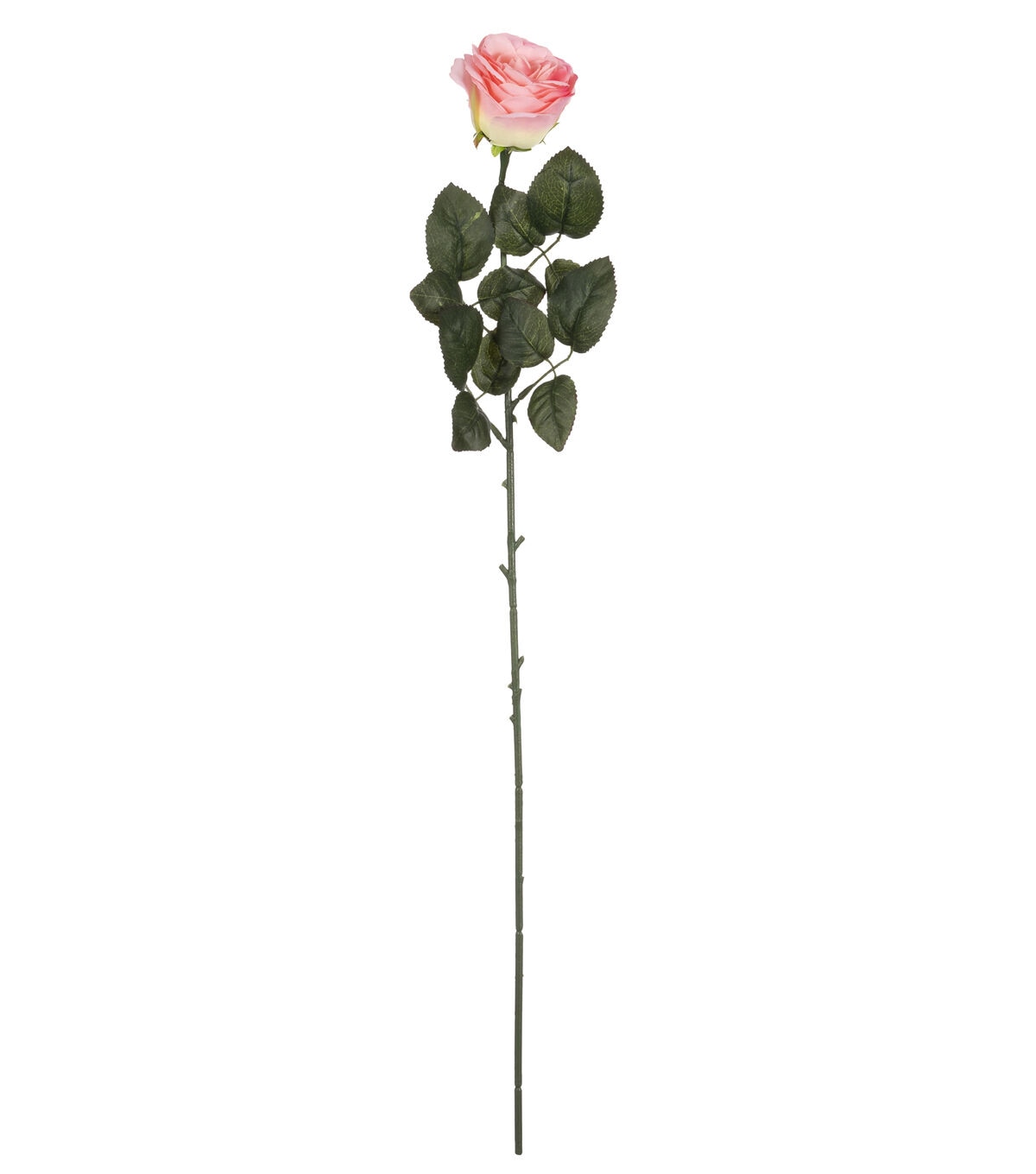 29.5 Pink Open Rose Stem by Bloom Room