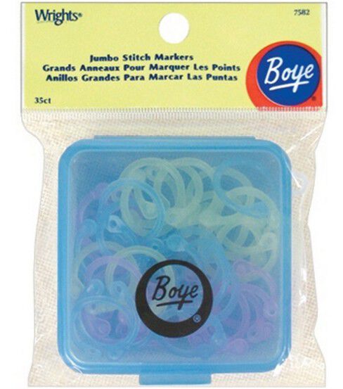 Jumbo Stitch Markers 35 Pkg