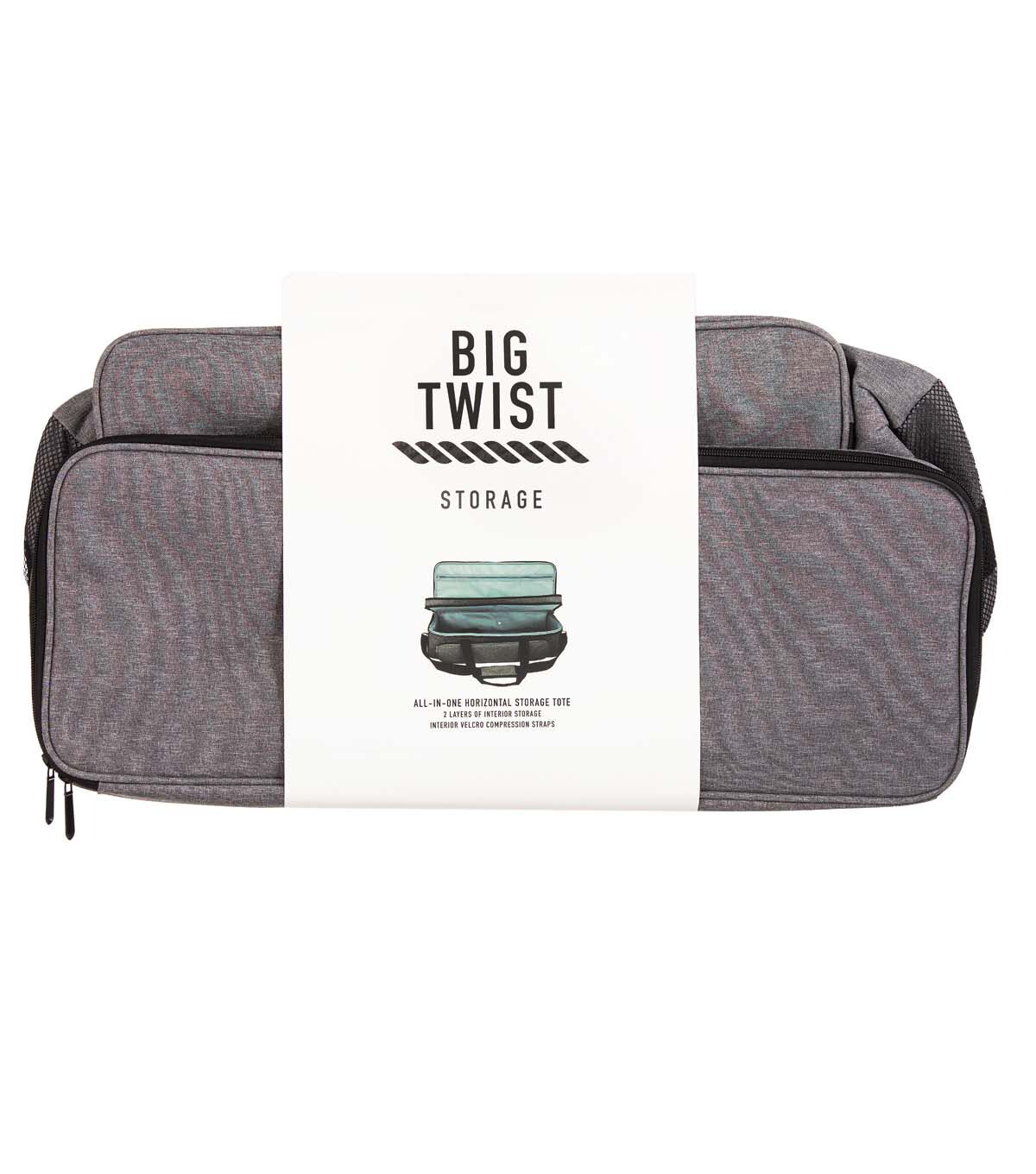 8 x 22 All In One Gray Rectangle Storage Bag by Big Twist