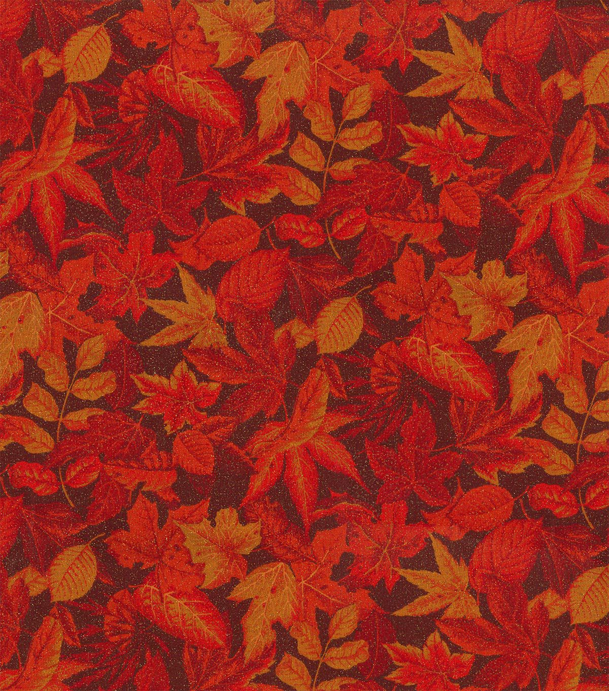 Fabric Traditions Harvest Bright Leaves Harvest Cotton Fabric