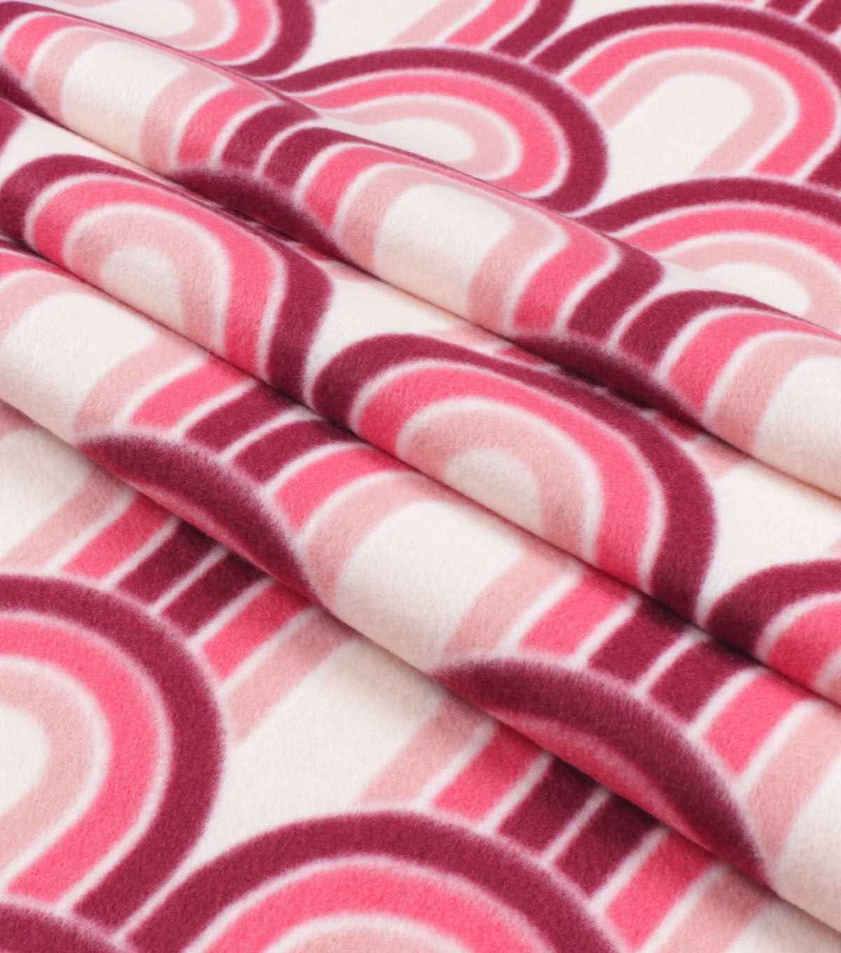 Packed Rainbows Blizzard Fleece Fabric