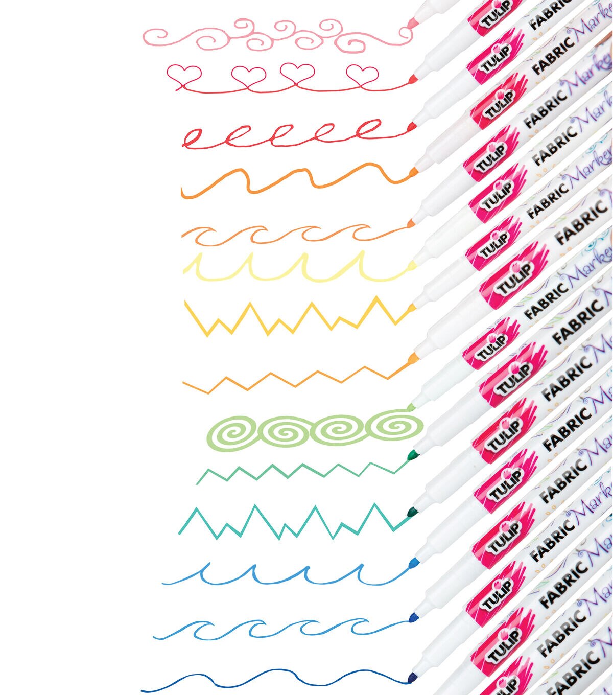 Tulip Fabric Markers 20 PK Multi Fine