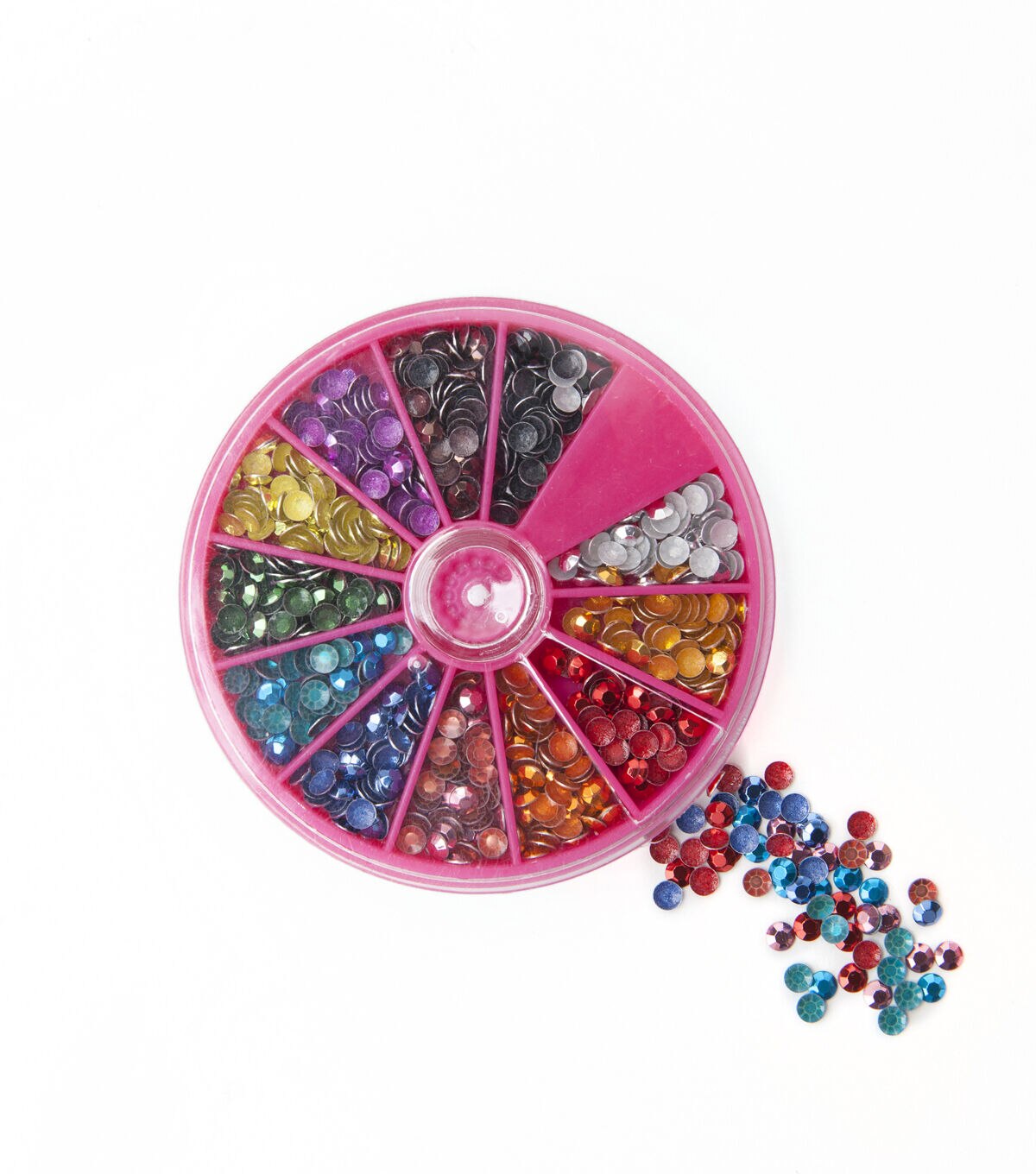 Tulip Glam It Up! Iron On Crystals 12mm 600PK Assorted Colors