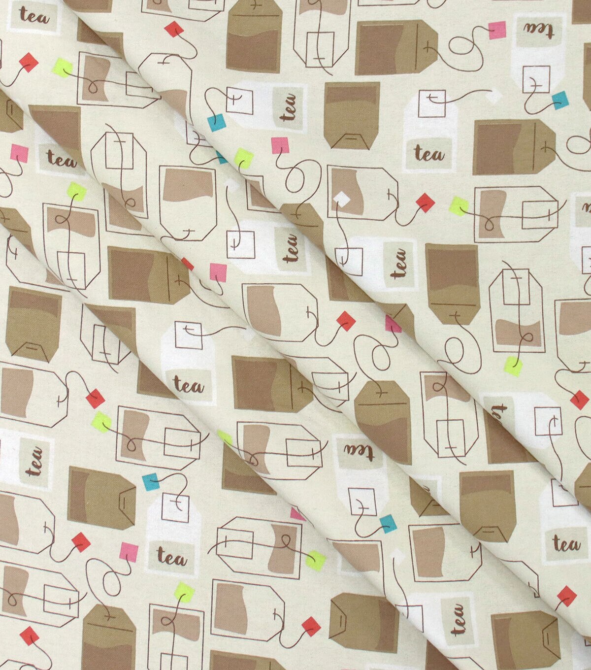 Tea Bags Super Snuggle Flannel Fabric