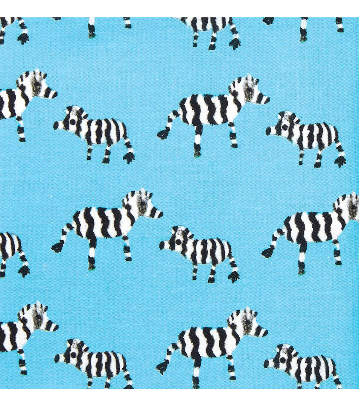 St. Jude Zebras by Coraliz Cotton Fabric