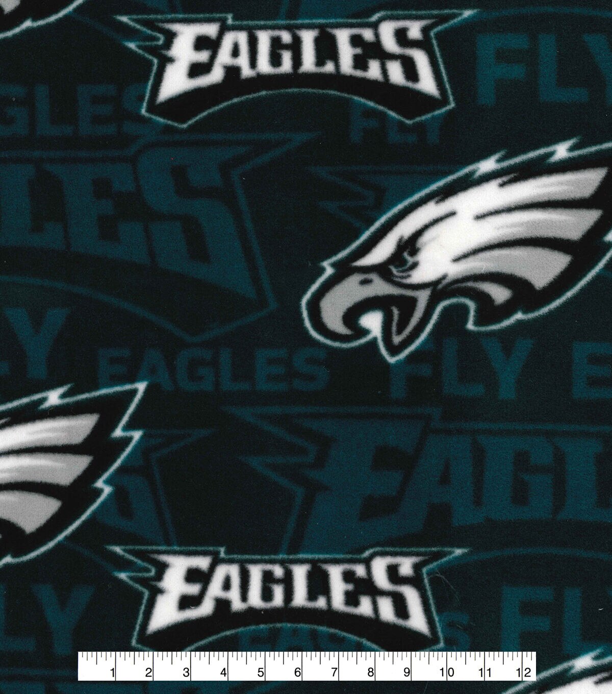 Fabric Traditions Philadelphia Eagles Fleece Fabric Fly Eagles Fly