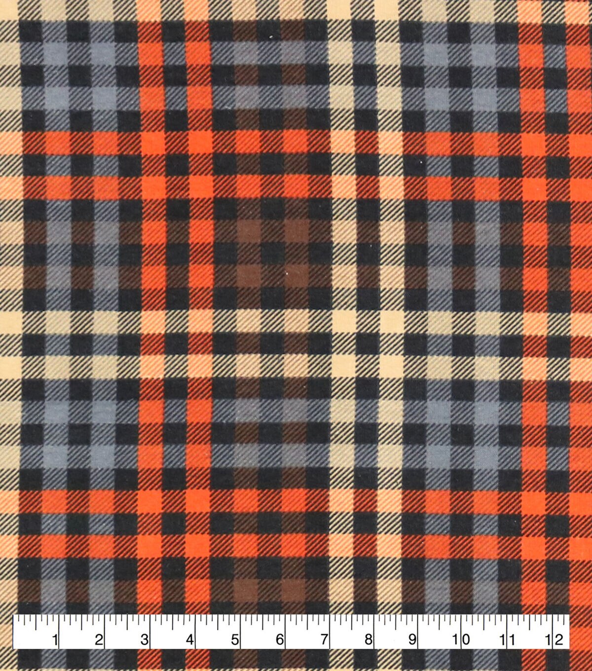 Fall Tartan Plaid Super Snuggle Flannel Fabric