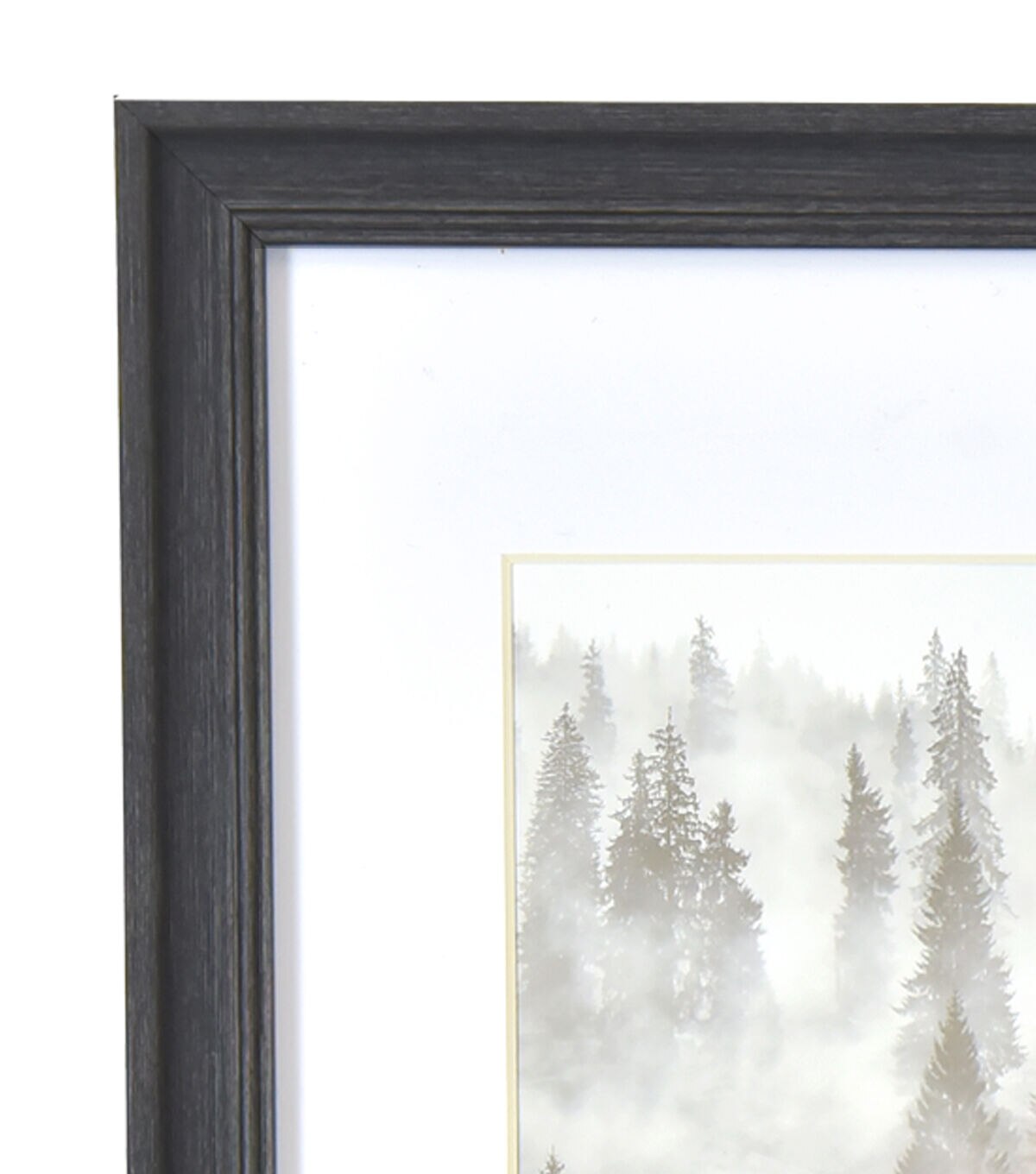 11 x 14 Matted to 8 x 10 Black Wall Frame by Place & Time