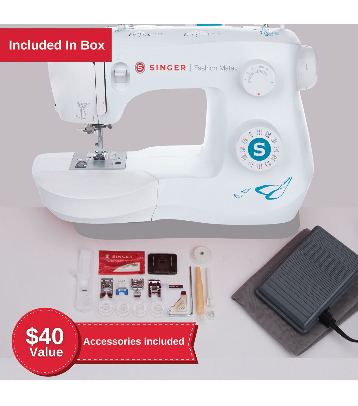 SINGER Fashion Mate 3342 Sewing Machine