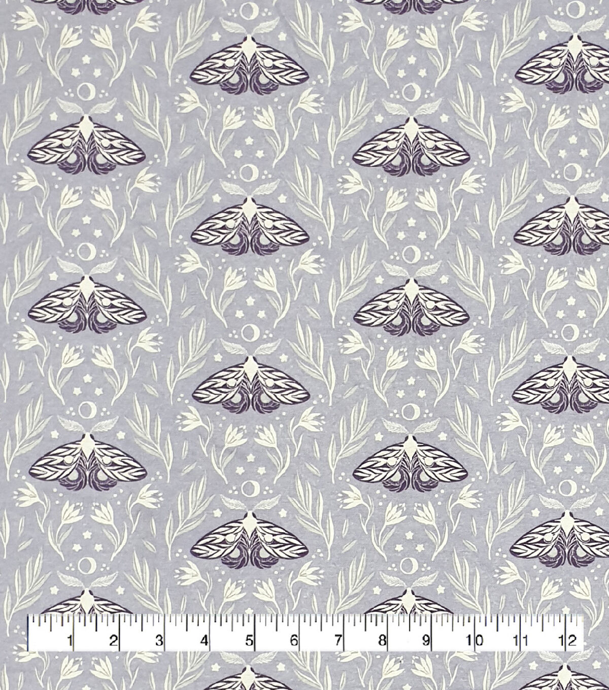 Moths In Line Super Snuggle Flannel Fabric