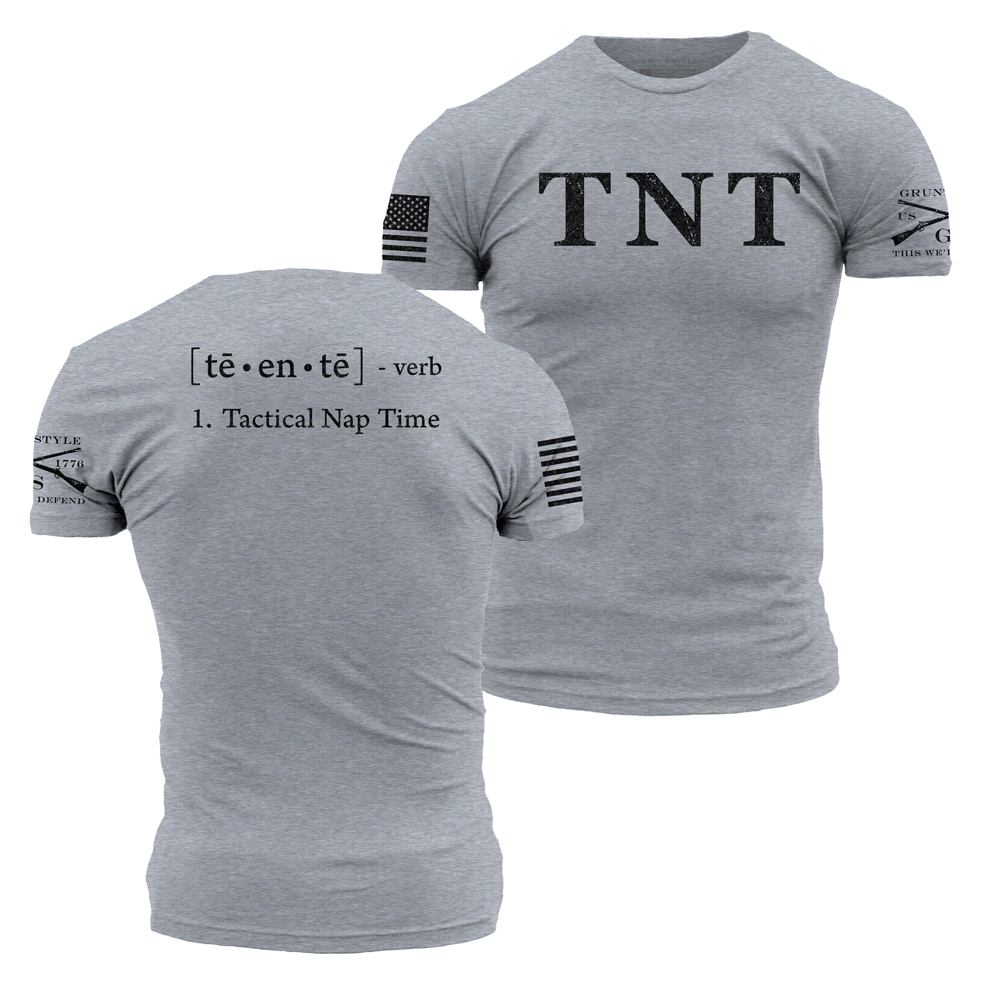 TNT T-Shirt - Dark Heather Gray