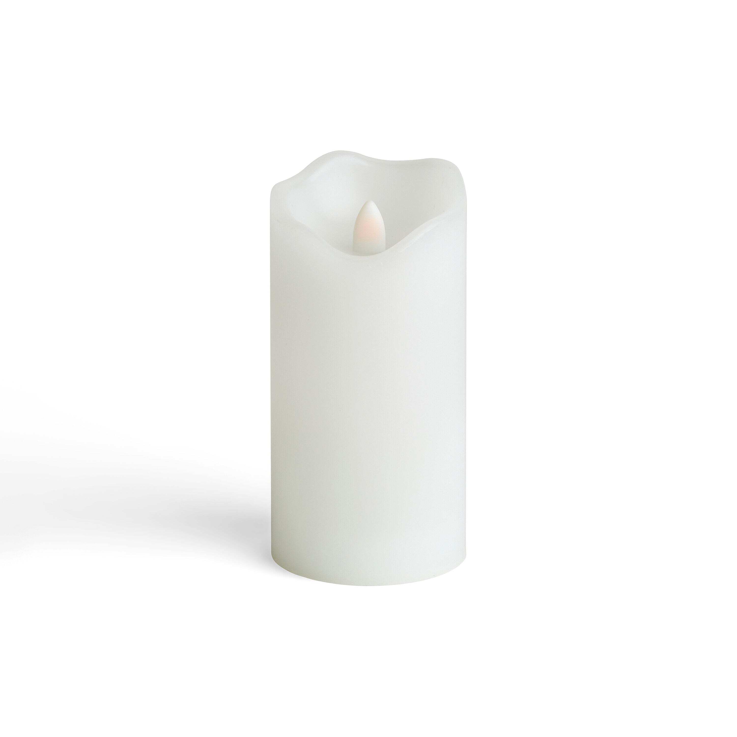 Wave Edge 3x6 Aurora White LED Candle