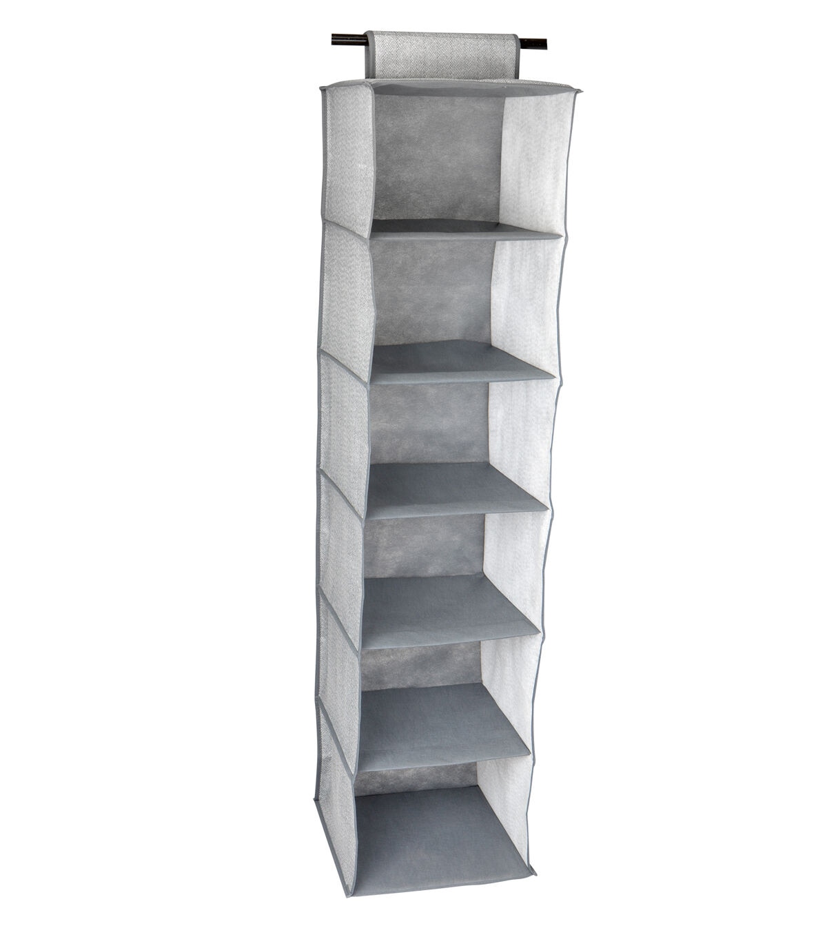 Simplify 47 Gray 6 Shelf Closet Organizer