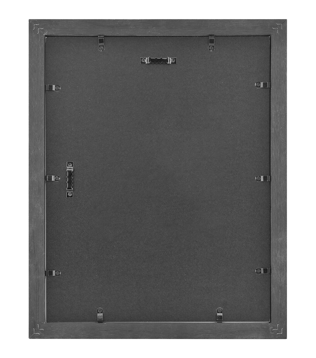 11 x 14 Matted to 8 x 10 Black & Pewter Wall Frame by Place & Time