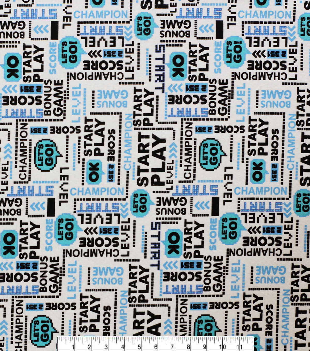 Gamer Super Snuggle Flannel Fabric