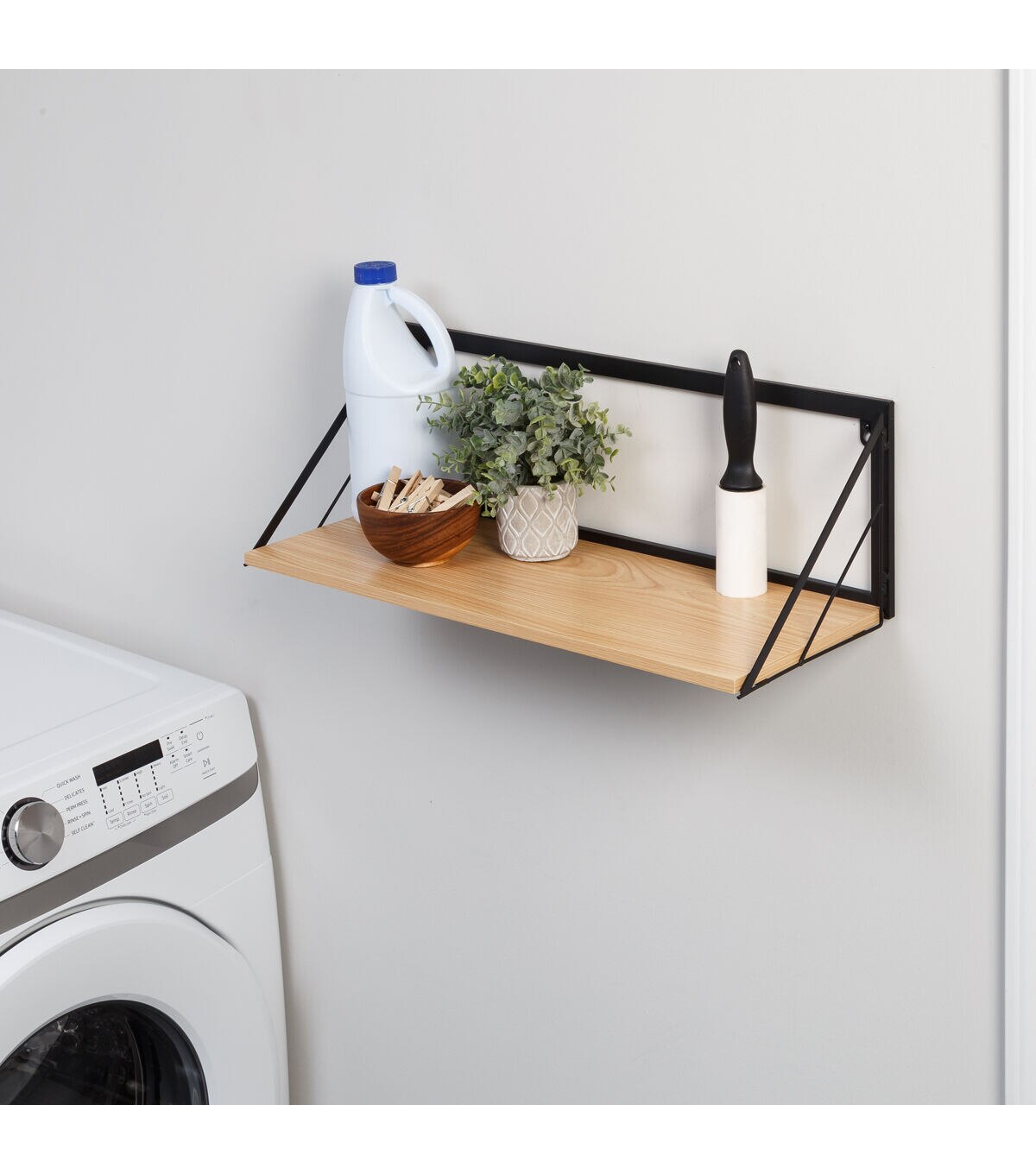 Honey Can Do 24in Mountable Wall Shelf